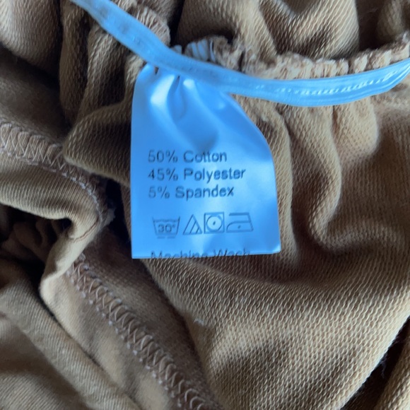 SHEIN nude shoulder pad sleeveless mini dress L - Picture 6 of 6